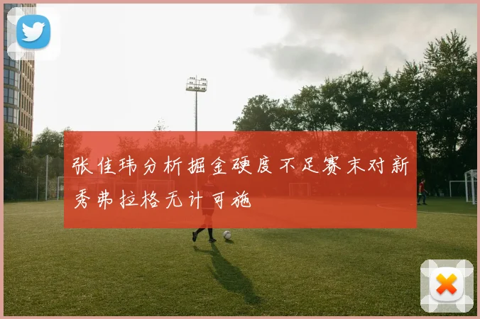 张佳玮分析掘金硬度不足赛末对新秀弗拉格无计可施
