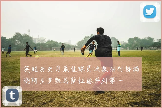 英超历史月最佳球员次数排行榜揭晓阿圭罗凯恩萨拉赫并列第一